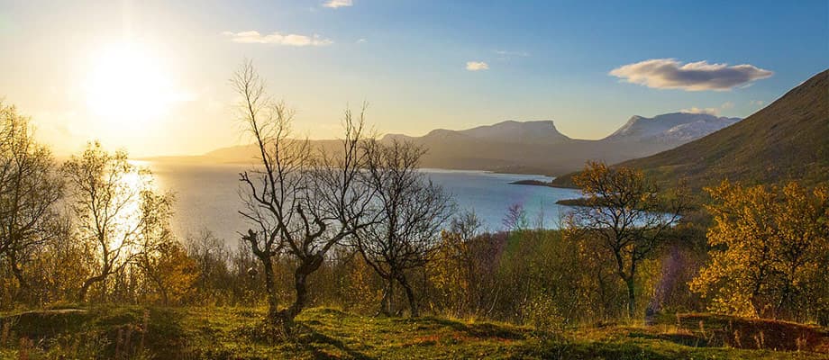 Landschaft in Finnland