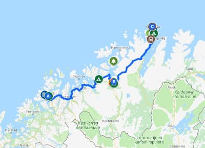 Mit dem Wohnmobil zum Nordkap