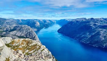Gletscher, Fjorde, Wasserfälle