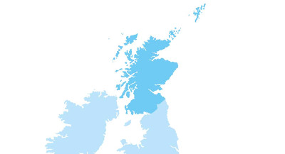 Schottland Karte