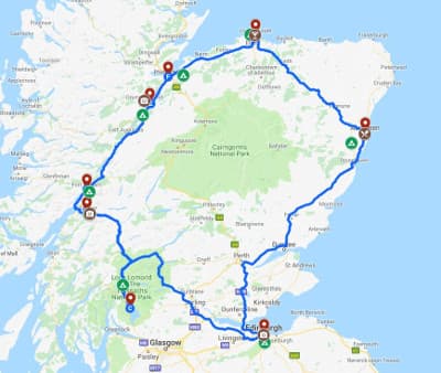 Wohnmobil-Routen für Schottland: Die schönsten Touren ...