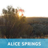 Routen ab Alice Springs