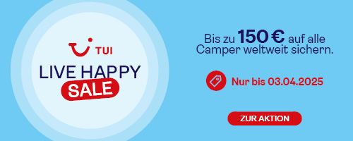 TUI CAMPER Live Happy Sale