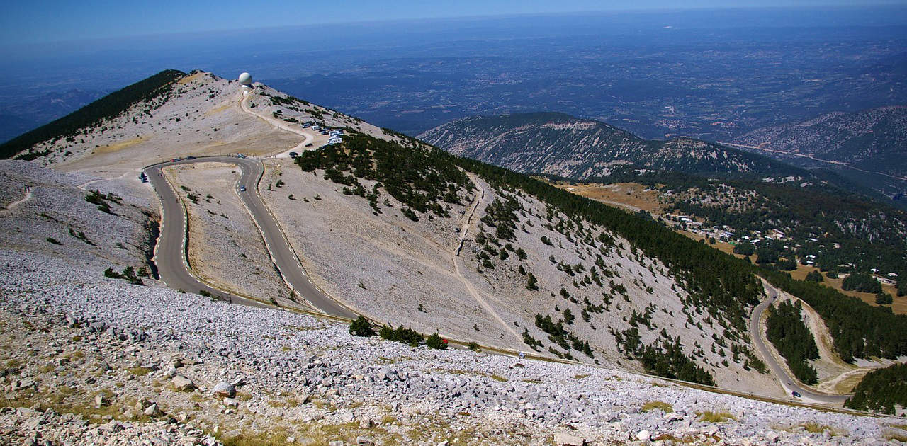 Blick vom Mont Ventoux