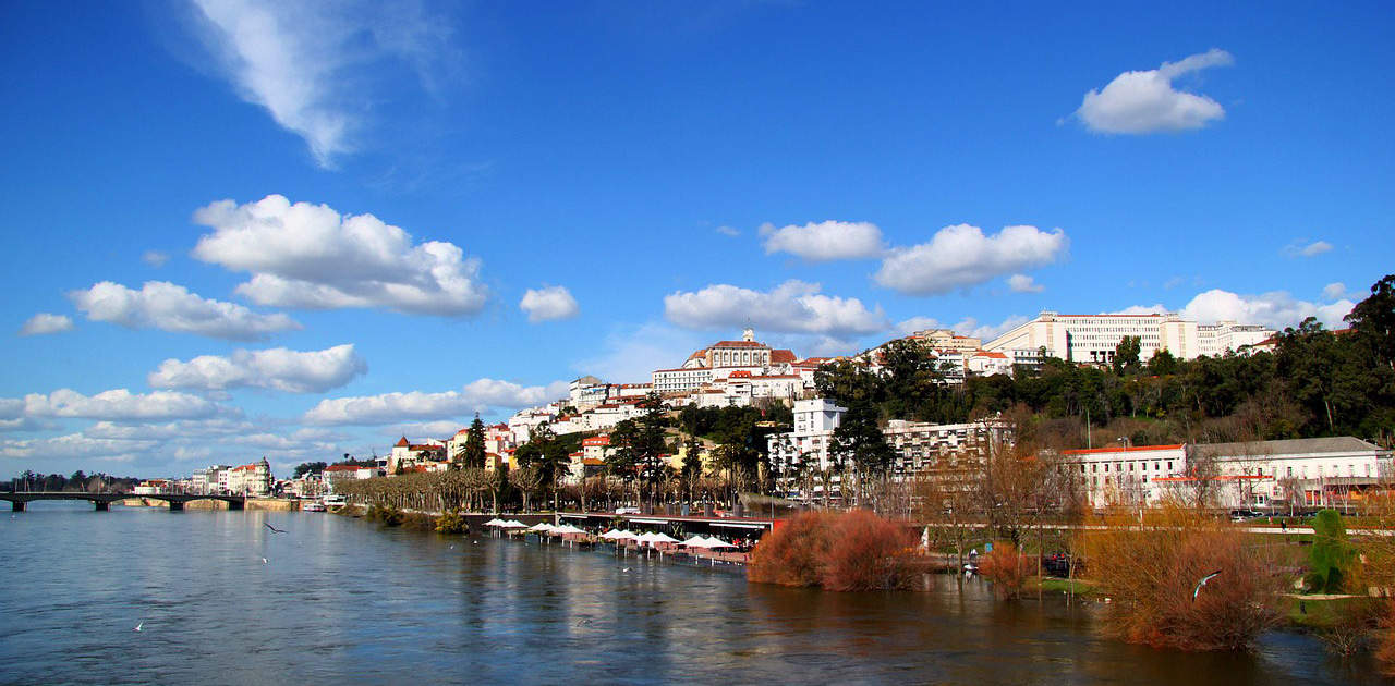 Blick auf Coimbra