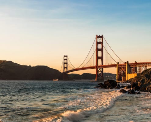 Golden Gate Bridge in San Francisco