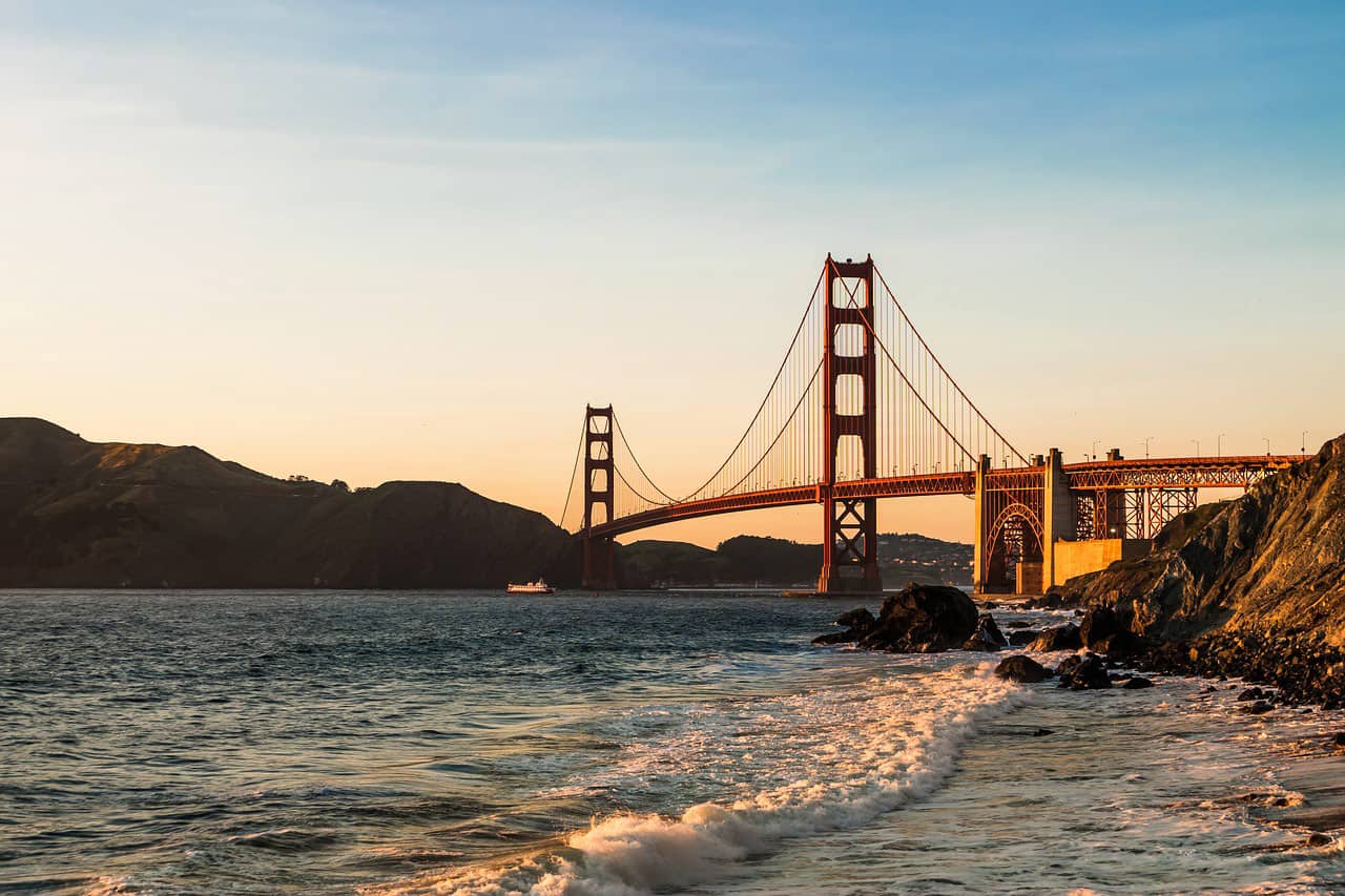 Golden Gate Bridge in San Francisco