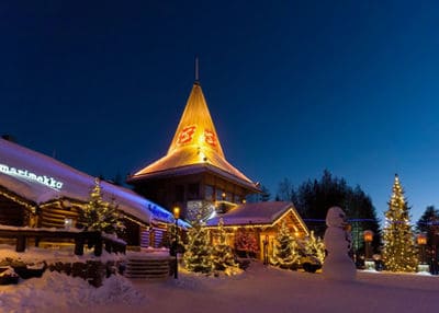 Santa Claus Holiday Village