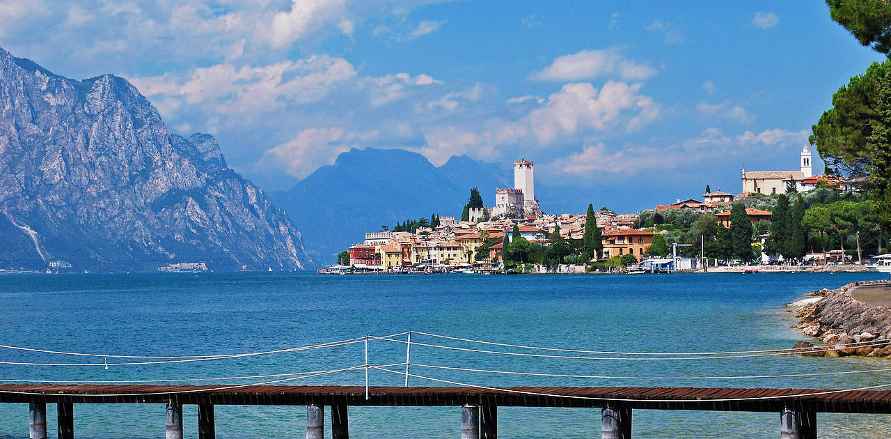 Blick auf Malcesine