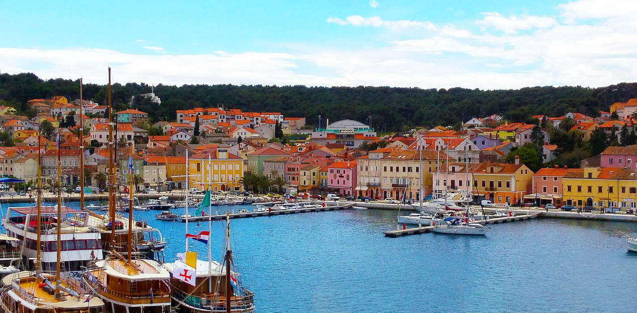 Der Hafen von Mali Losinj