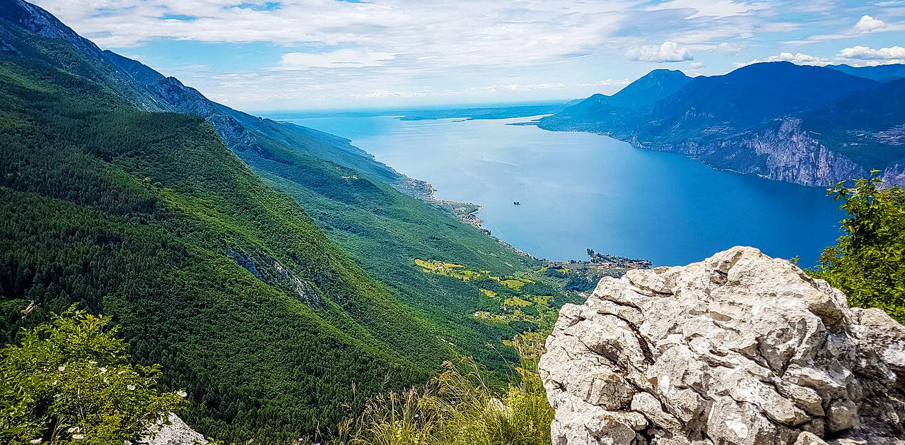 Blick vom Monte Baldo