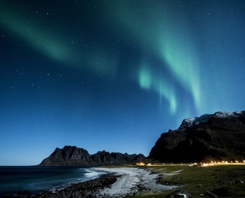 Nordlichter in den Lofoten