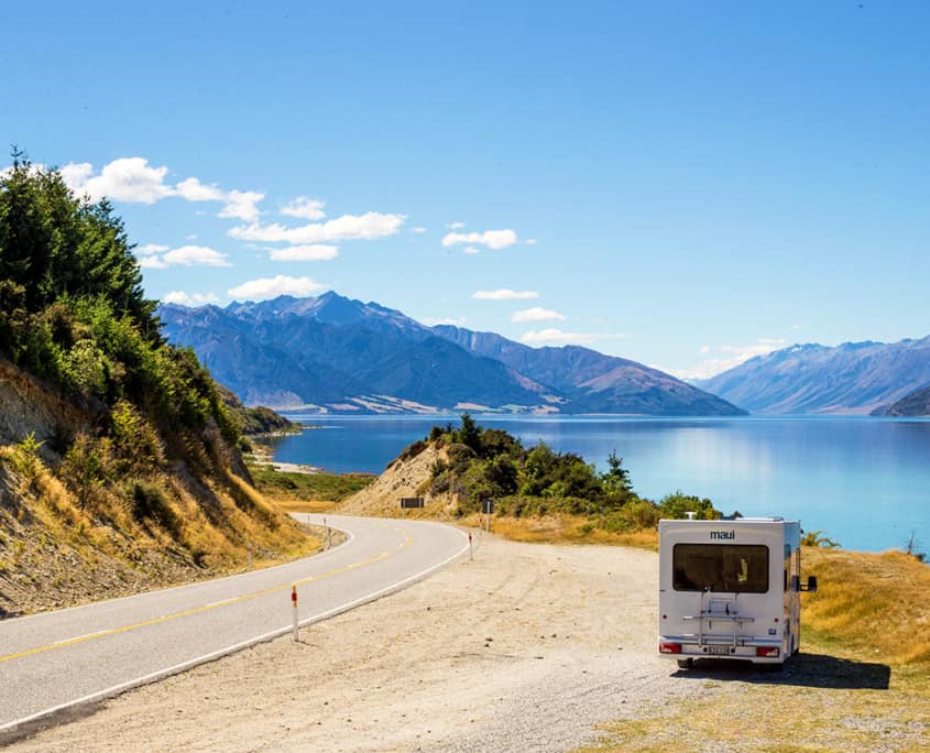 Panorama in Neuseeland