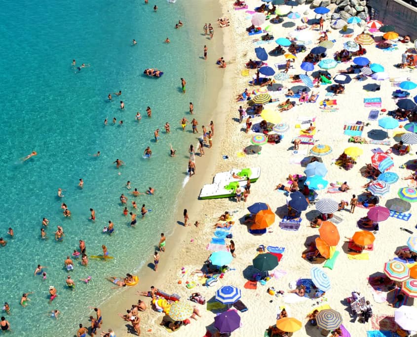 Strand von Tropea in Kalabrien