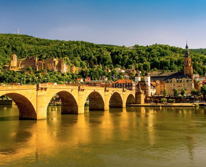 Die Alte Brücke in Heidelberg