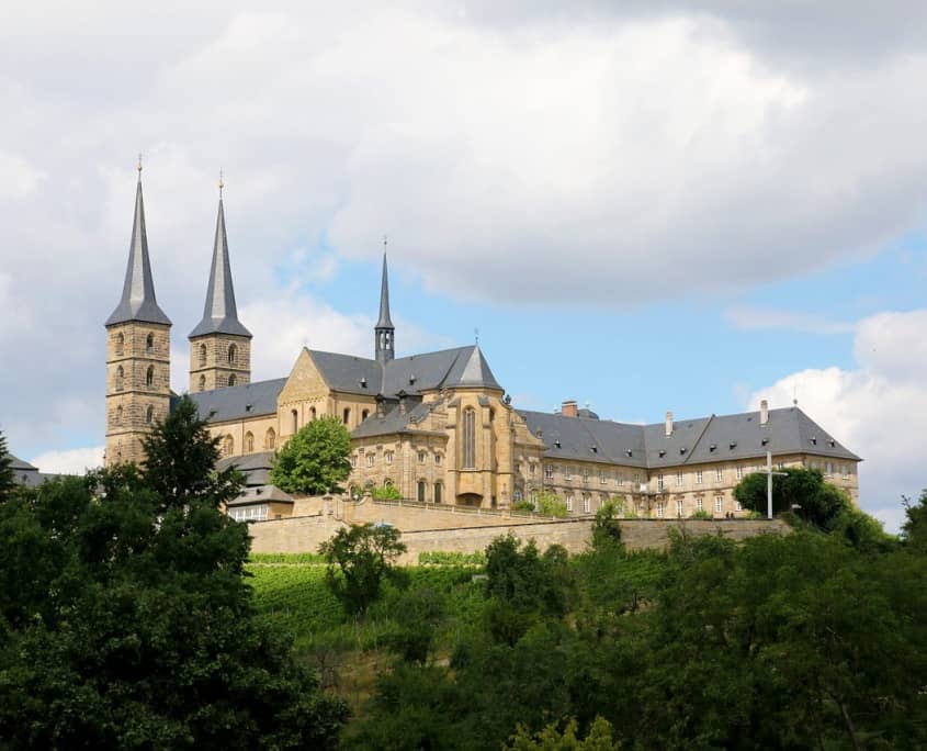 Das Kloster Michelsberg bei Bamberg