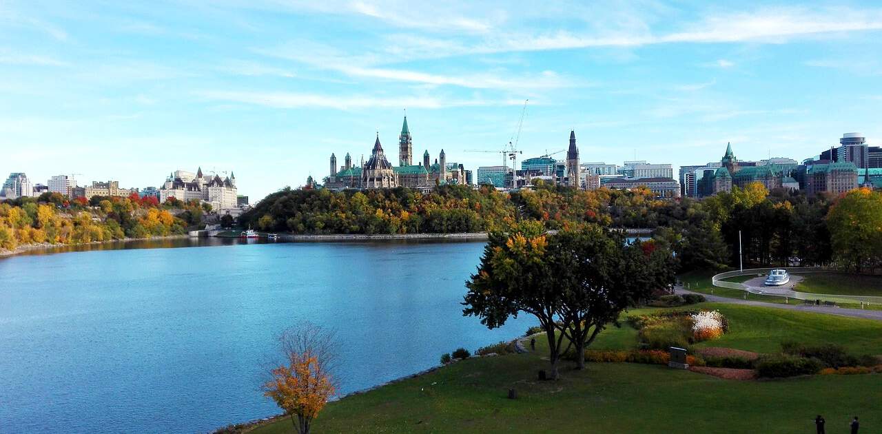 Blick auf Ottawa