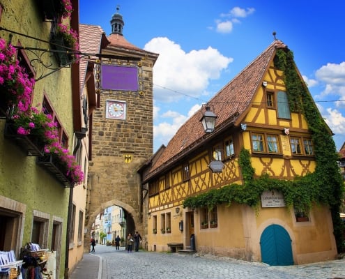 Altstadt von Rothenburg ob der Tauber