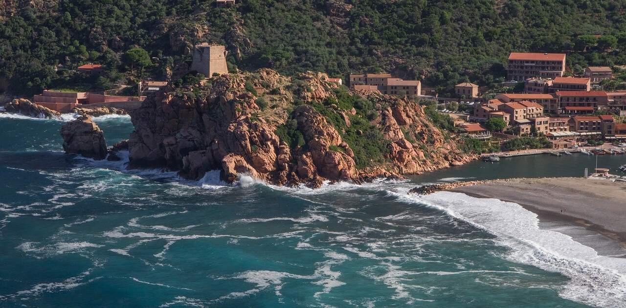 Die Küste von Korsika