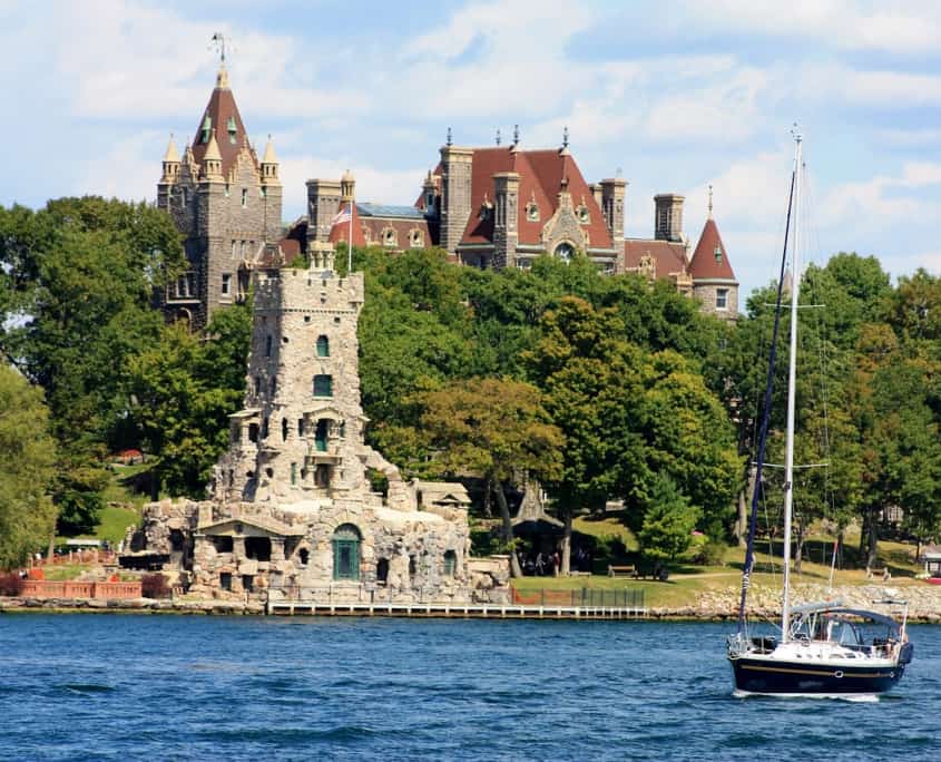 Das Boldt Castle auf Heart Island