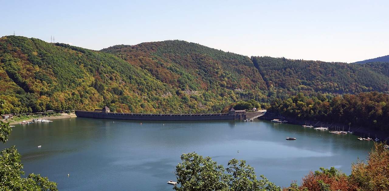 Ausblick auf den Edersee