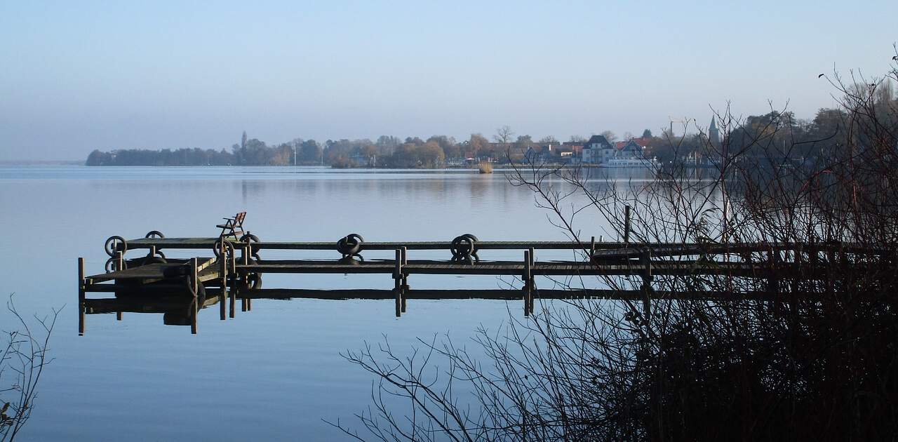 Idyllisches Ufer am Steinhuder Meer