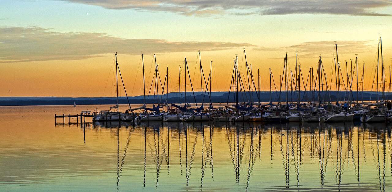 Sonnenuntergang am Steinhuder Meer