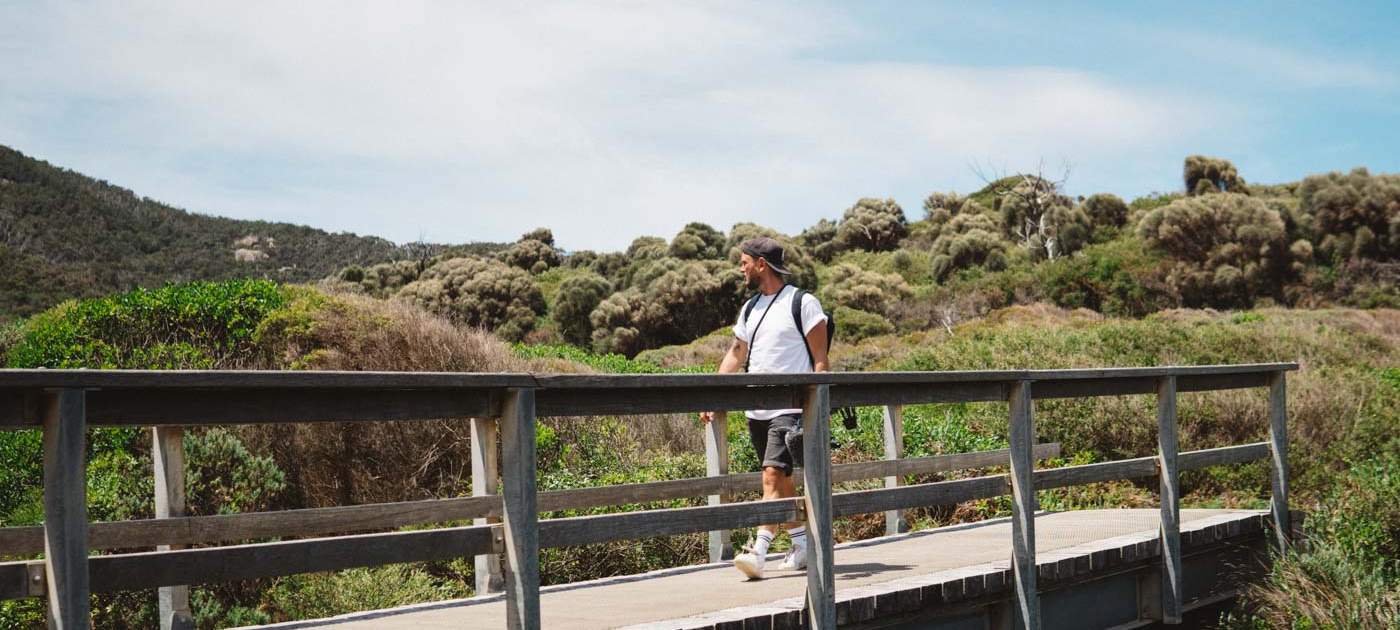 Brücke im Wilsons Promontory Nationalpark