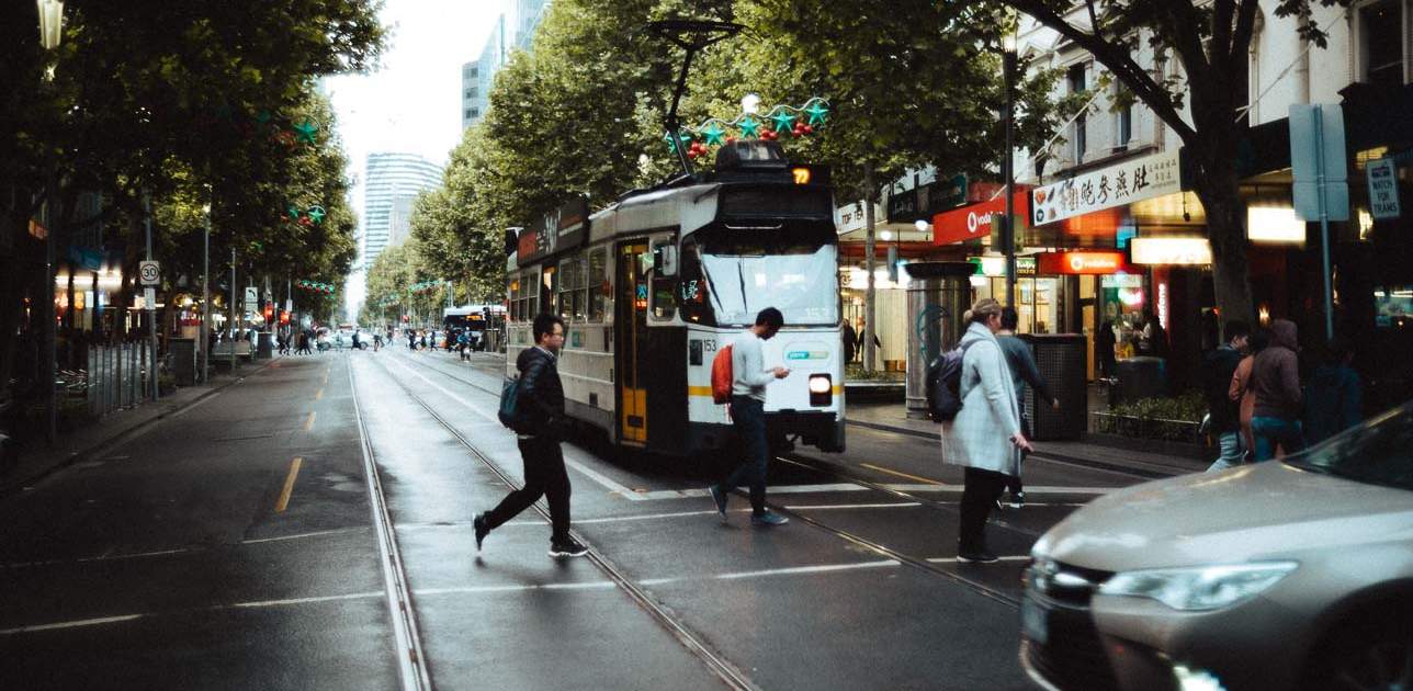 Tram in Melbourne