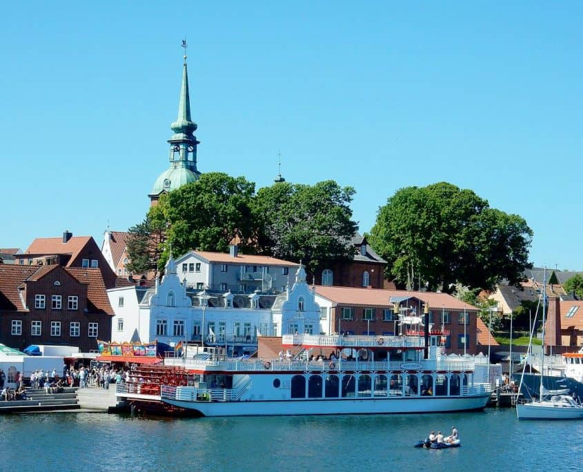 Kappeln während der Heringstage