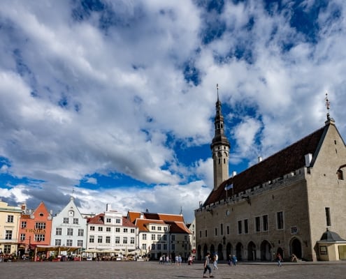 Historischer Rathausplatz Talinn