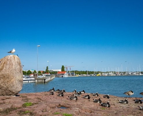 Seeviertel am Osthafen von Mariehamn