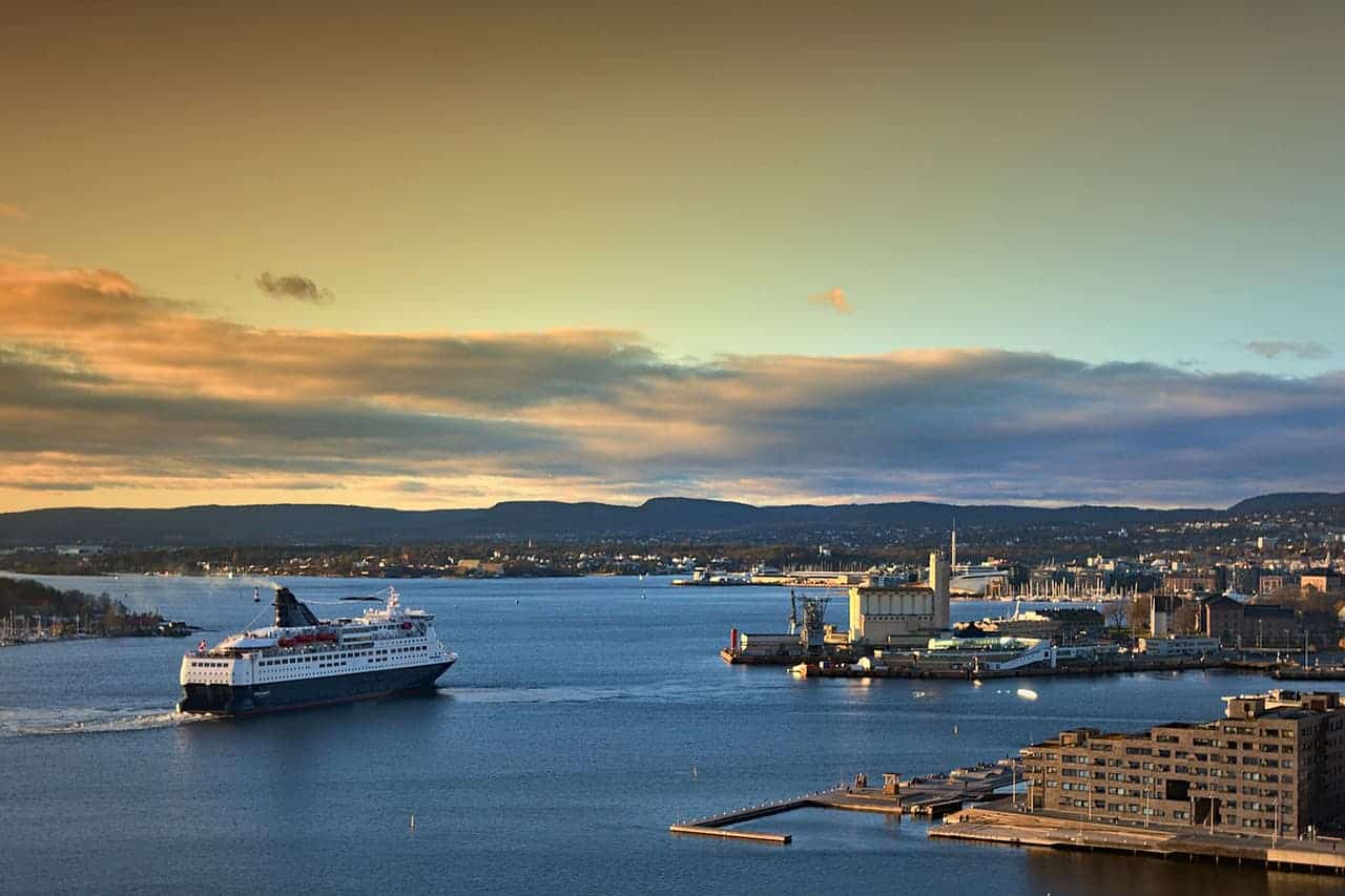 Der Hafen von Oslo