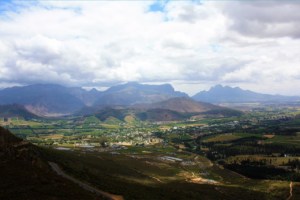 Das Weintal bei Franschhoek