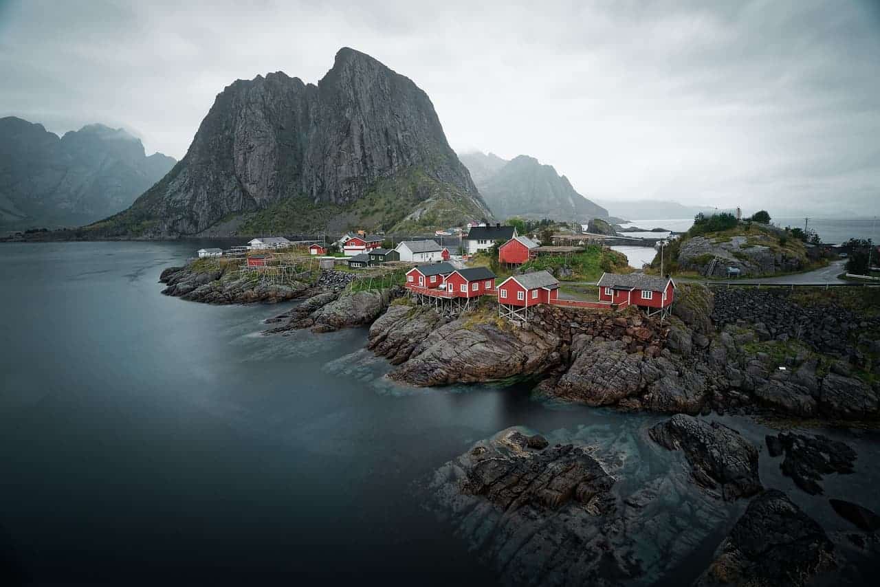 Lofoten in Norwegen