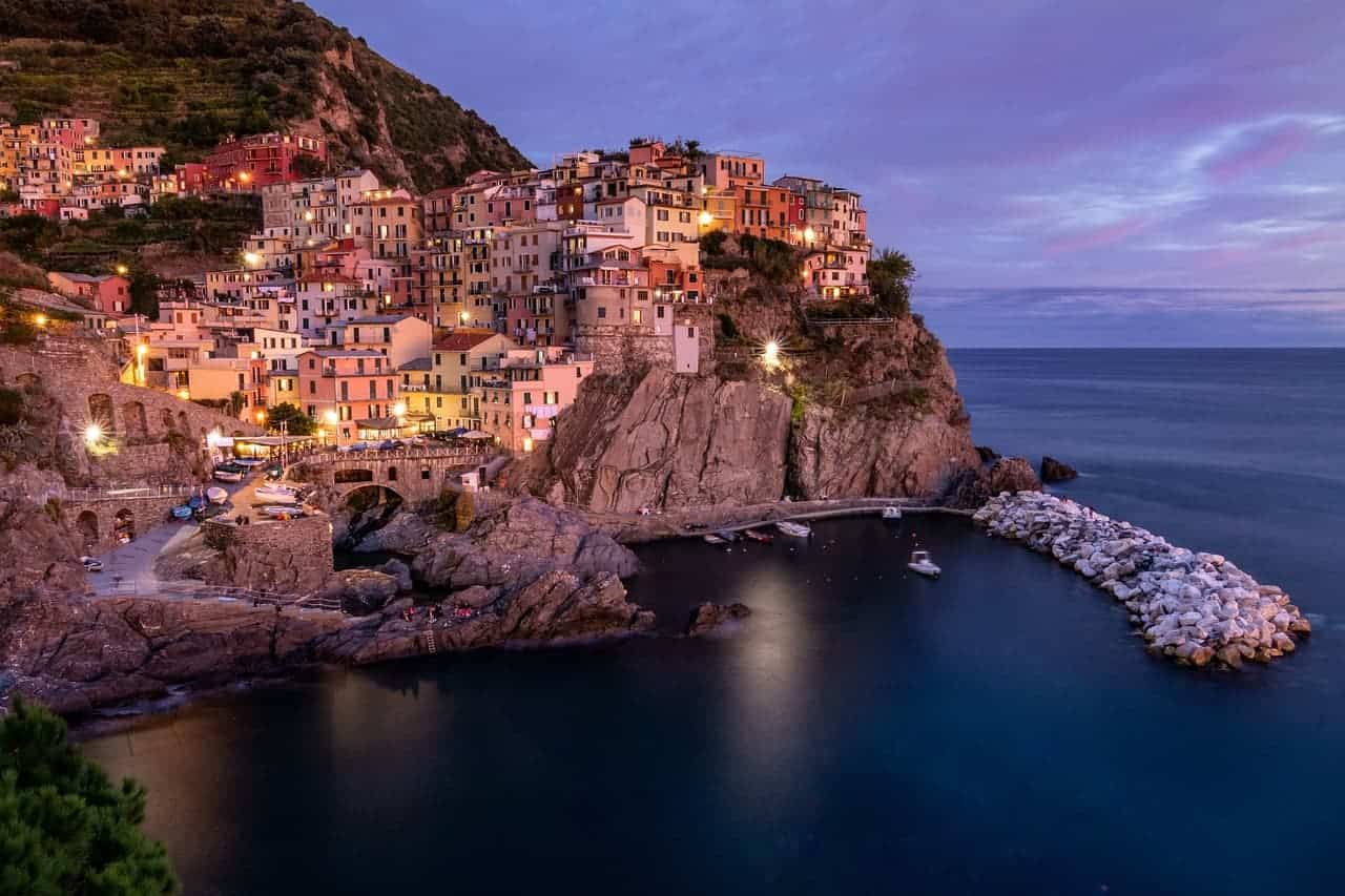 Manarola am Abend