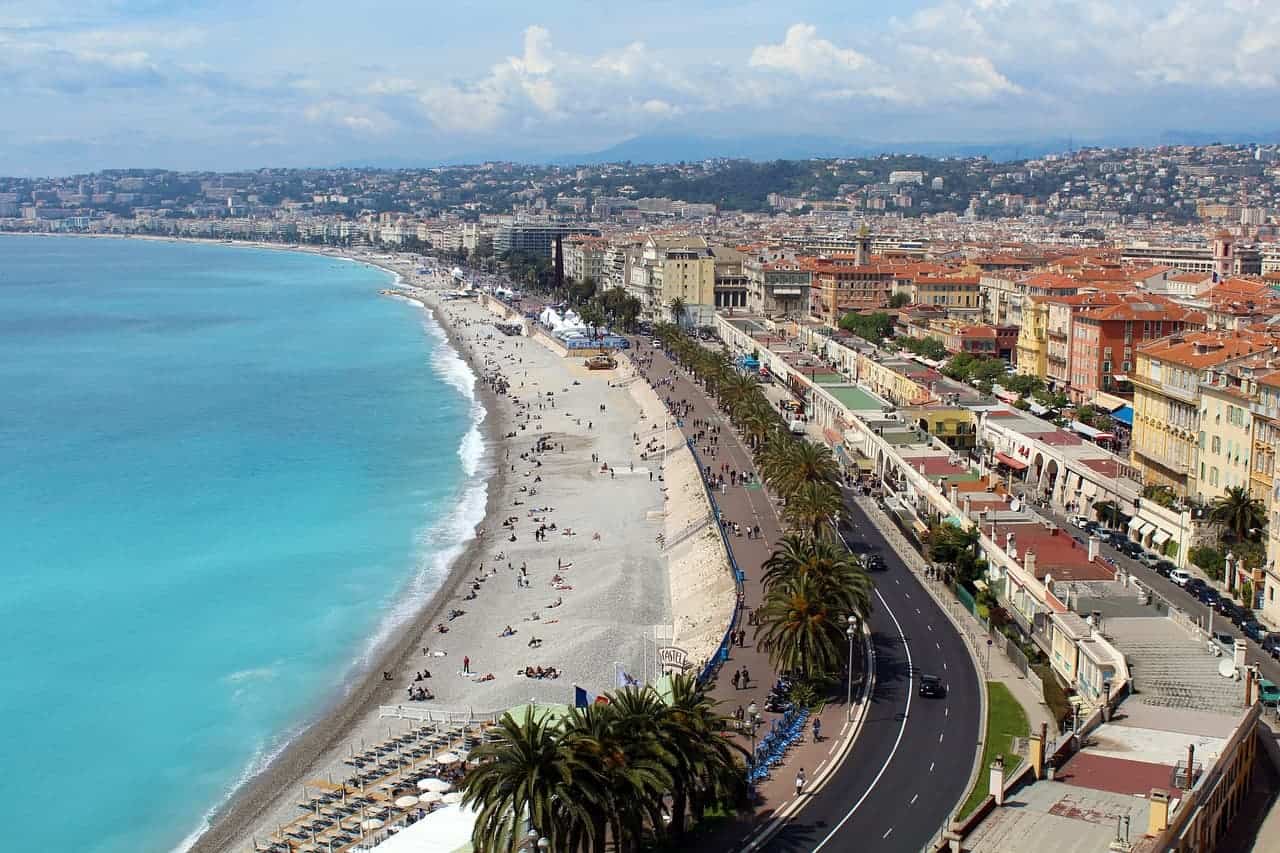 Strandpromenade von Nizza