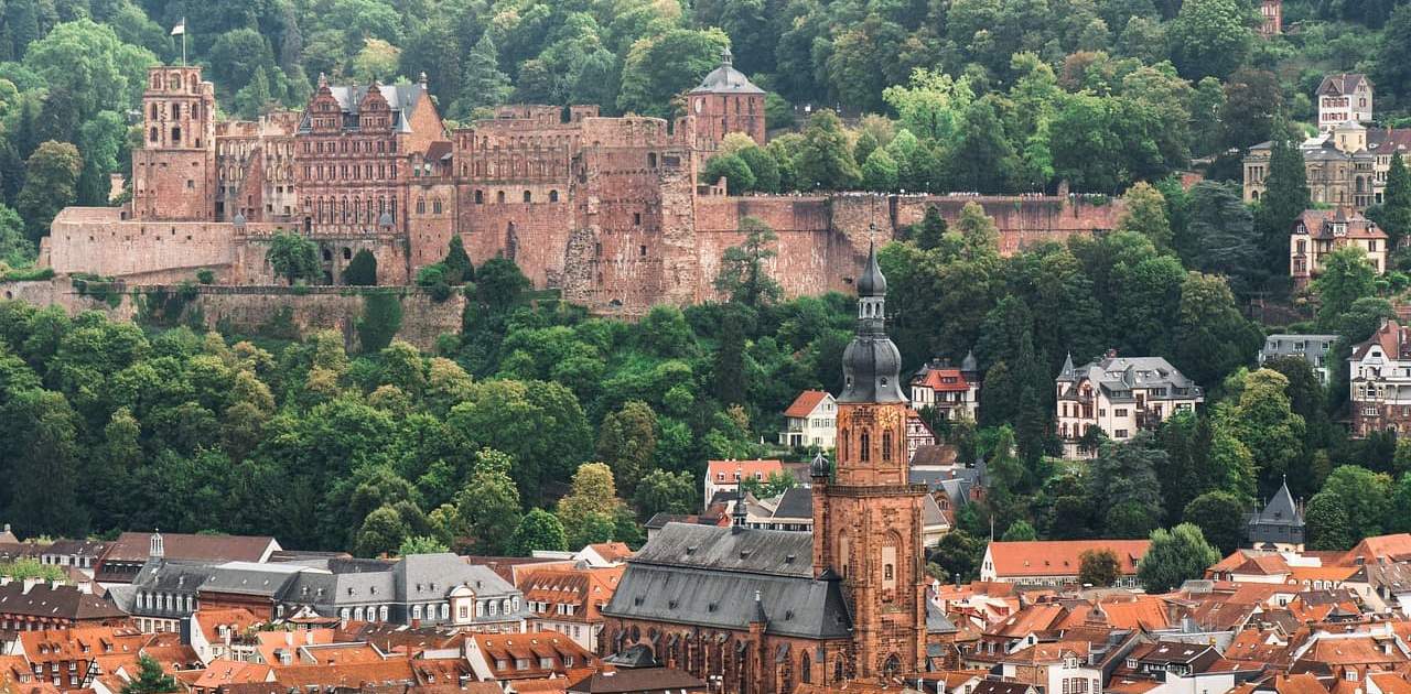 Blick auf Heidelberg