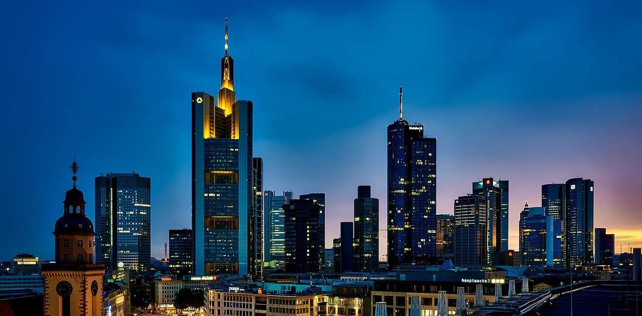 Die Frankfurter Skyline