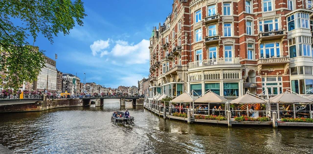Blick auf Amsterdam