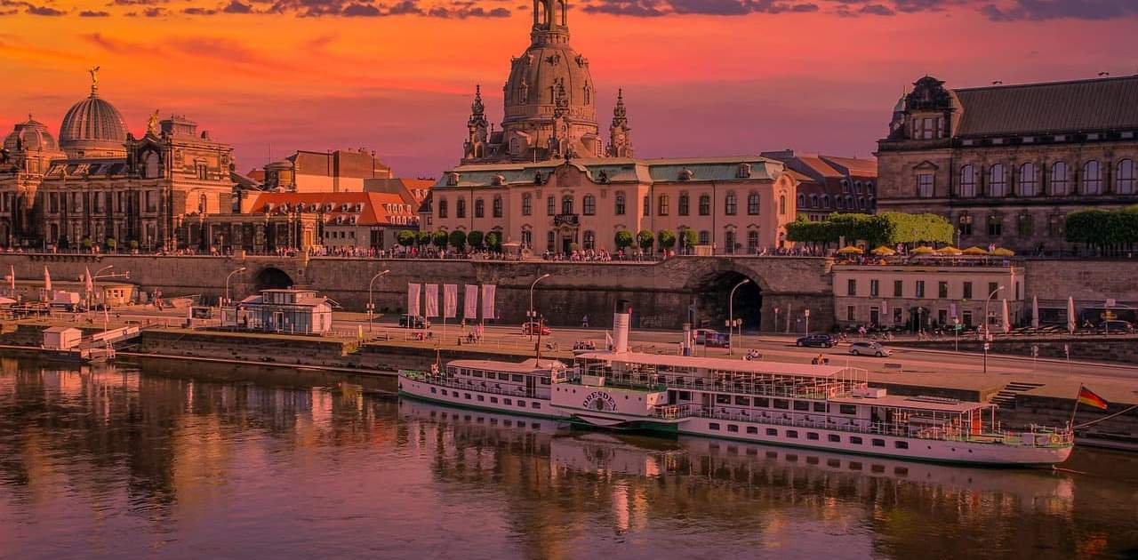 Blick auf Dresden