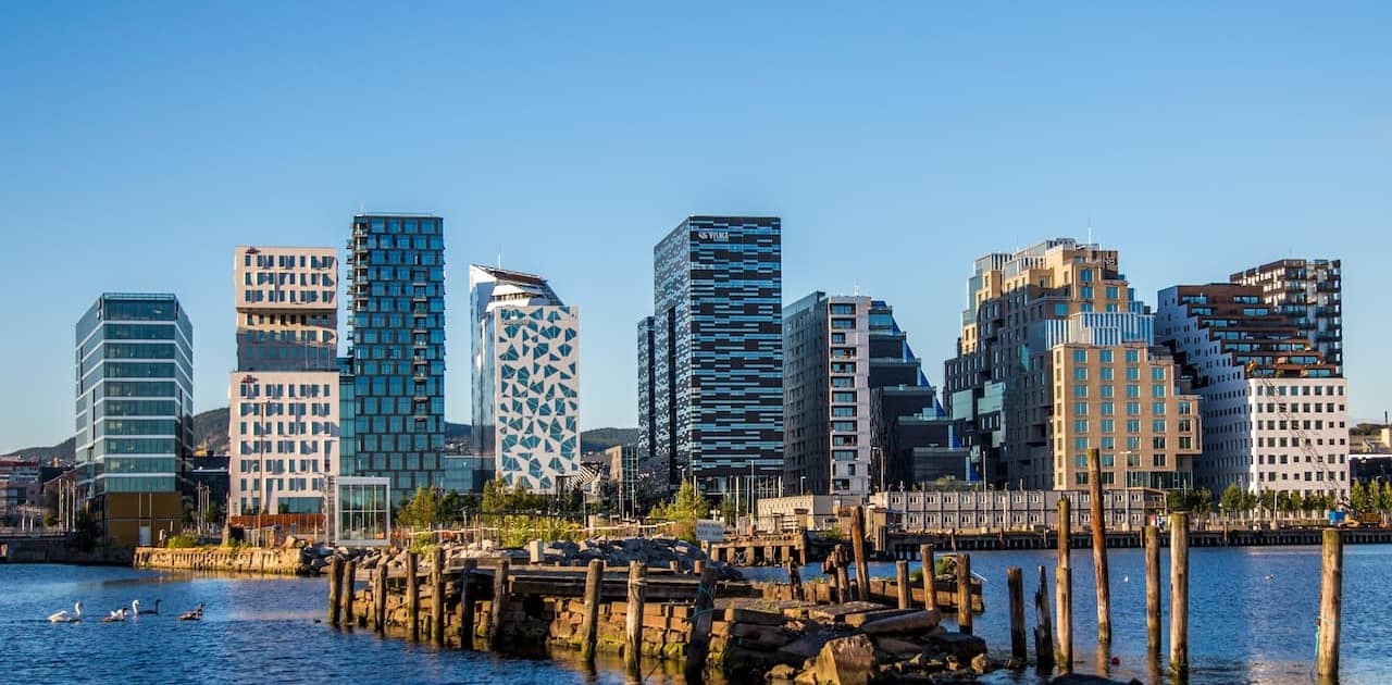 Die Skyline von Oslo
