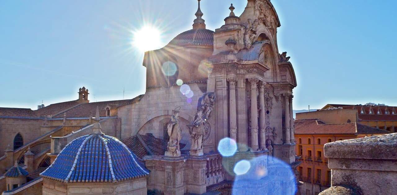 Die eindrucksvolle Kathedrale von Murcia