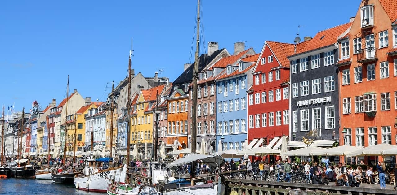 Der Hafen von Nyhavn in Kopenhagen