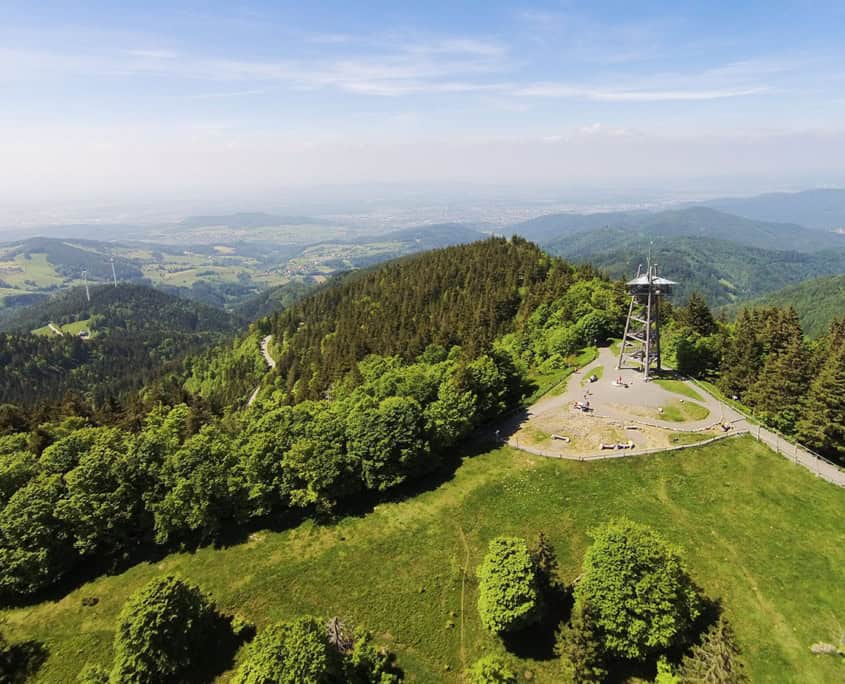 Hausberg Freiburgs "Schauinsland"