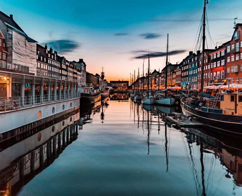 Nyhavn am Abend