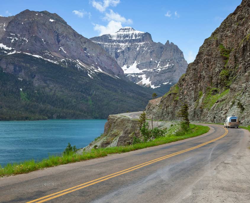Glacier National Park St Mary's Lake